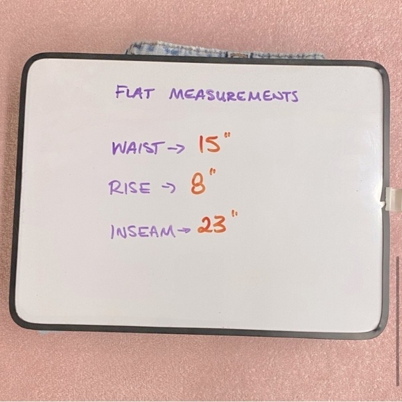 Vintage Tommy Hilfiger Denim Light Wash Resa Capri Ragged Aged Wash 28 - Picture 8 of 13